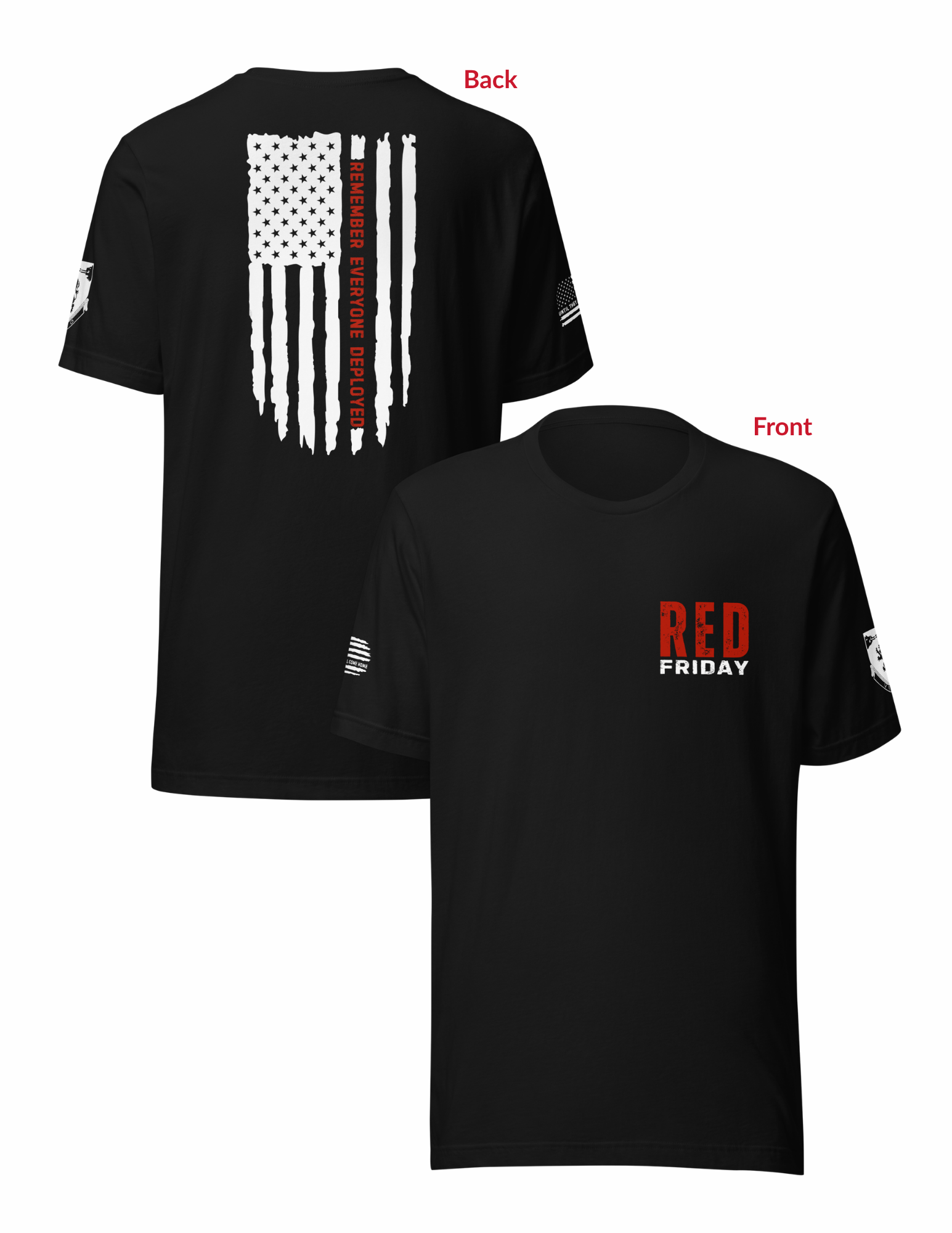 1-57 ADAR RED Friday Bella Canvas T-Shirt | Presale - Image 2