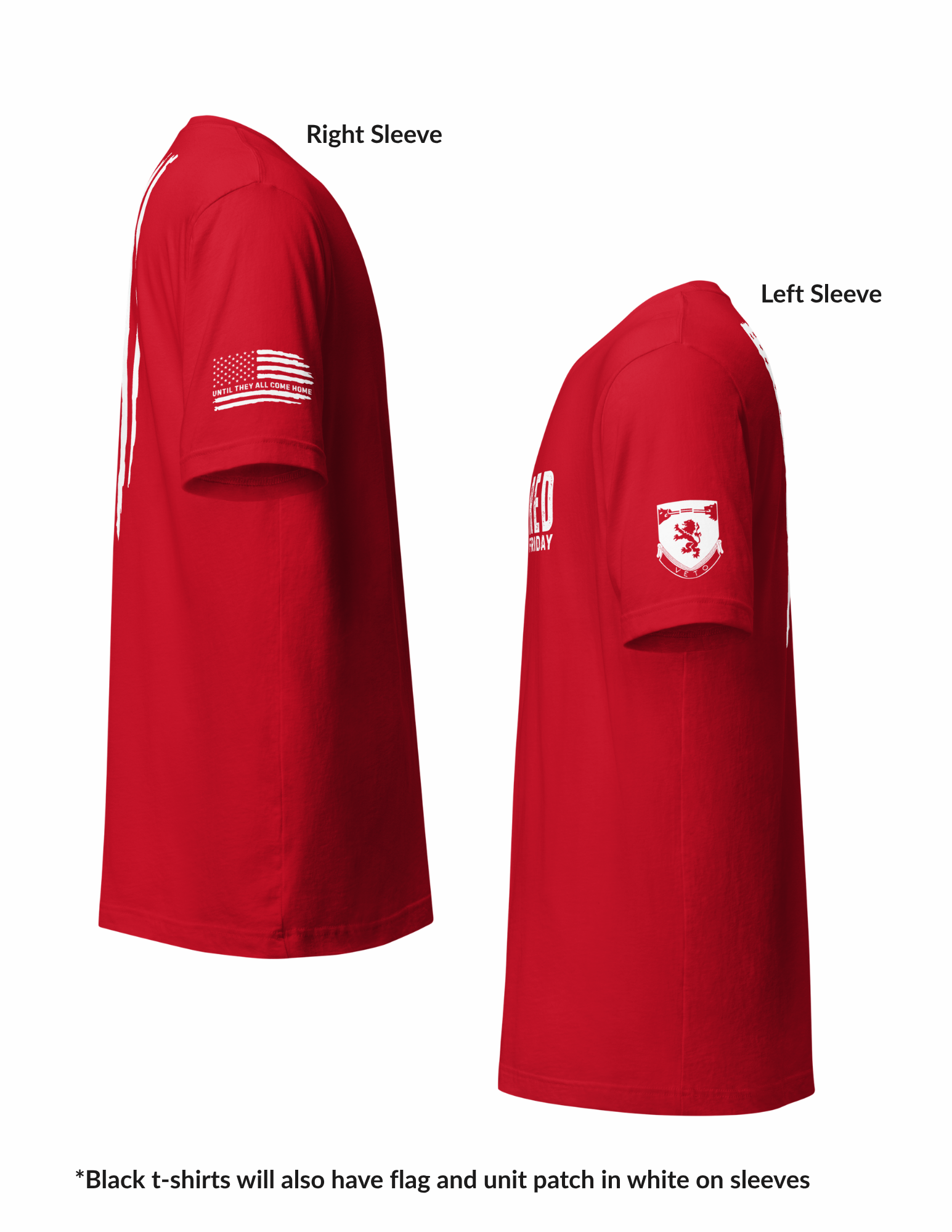 1-57 ADAR RED Friday Bella Canvas T-Shirt | Presale - Image 3